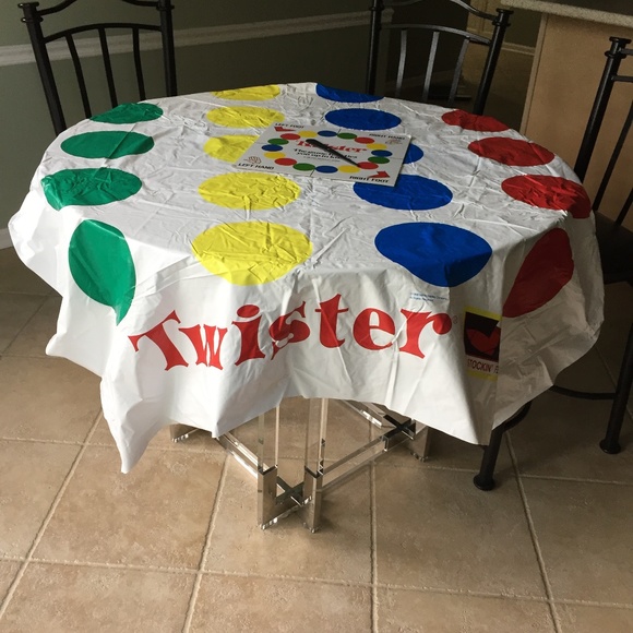 Twister Game Mat/Tablecloth too! & Spinner Board - Picture 1 of 5